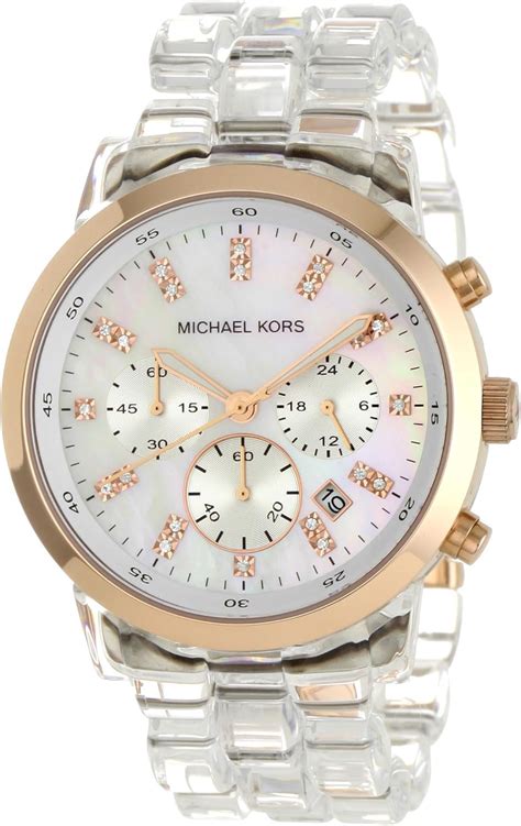 michael kors clear band watch|Michael Kors smart watch bands.